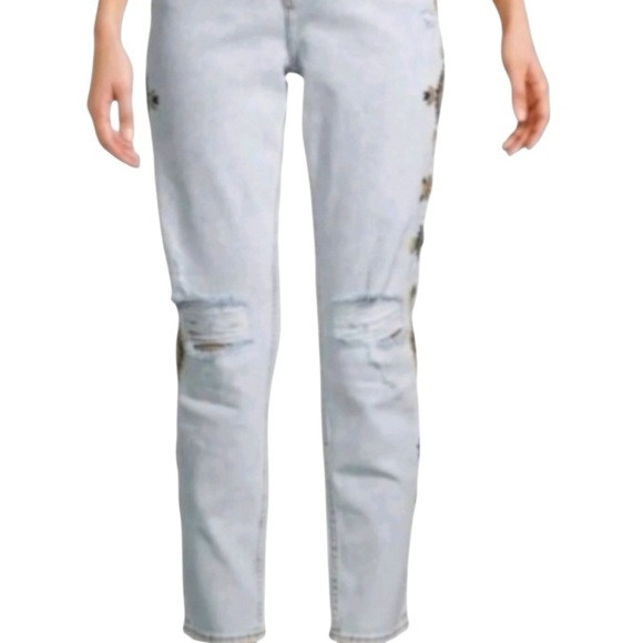 Driftwood Southwestern Gizelle Embroidered jeans - Picture 3 of 16